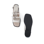 Gabbana Star Off-White Heels - Lino Perros