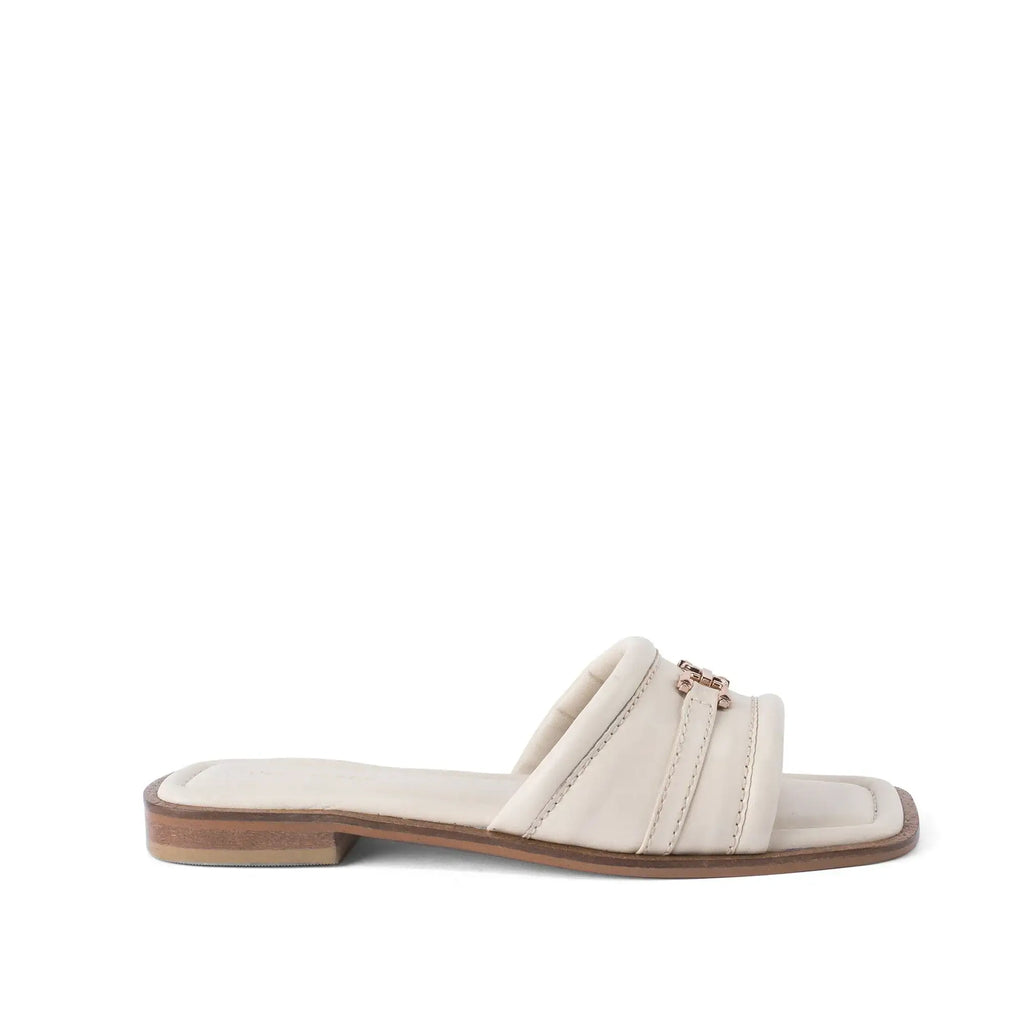 Mary Dusk Off-White Flats - Lino Perros