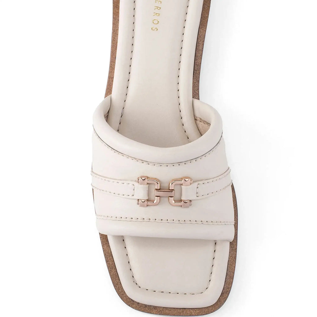 Mary Dusk Off-White Flats - Lino Perros