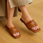 Mary Dusk Tan Flats - Lino Perros