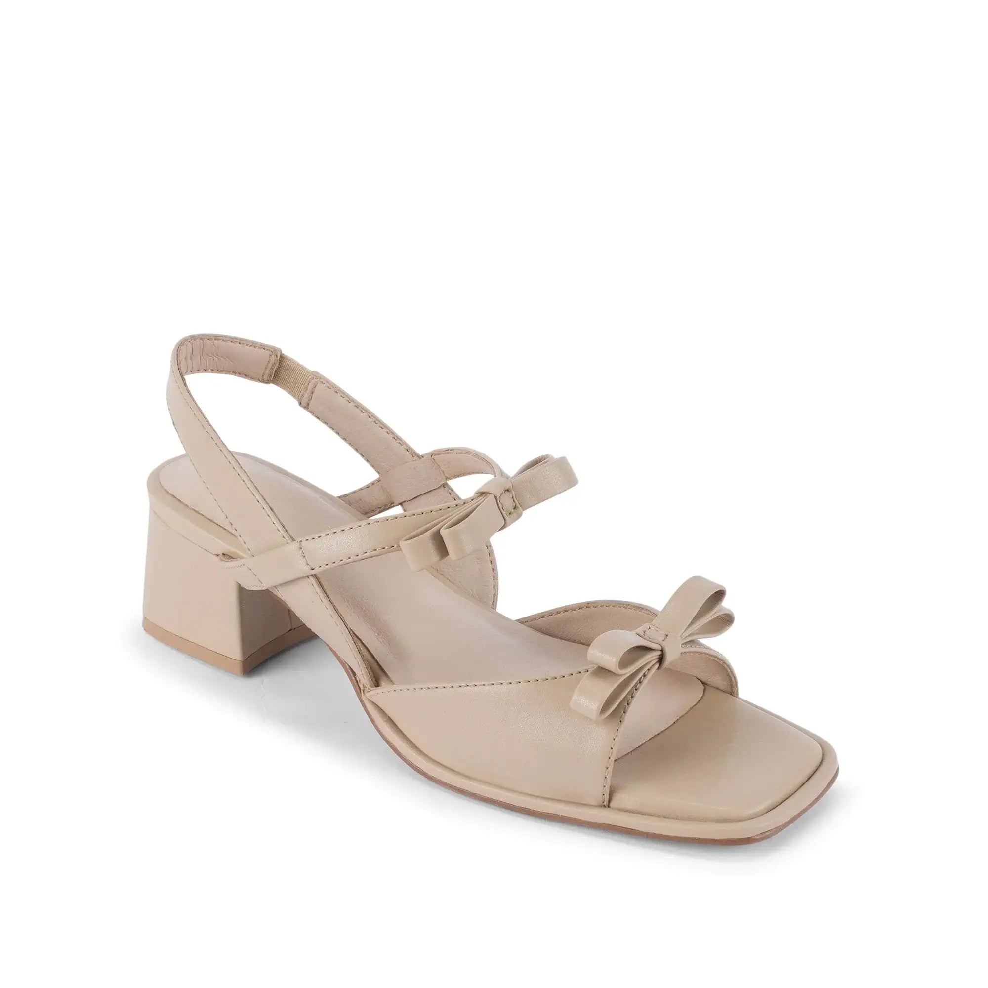 Gabbana Glint Beige Heels - Lino Perros