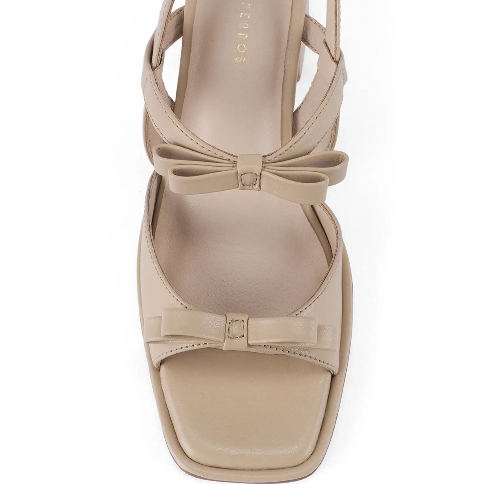 Gabbana Glint Beige Heels - Lino Perros