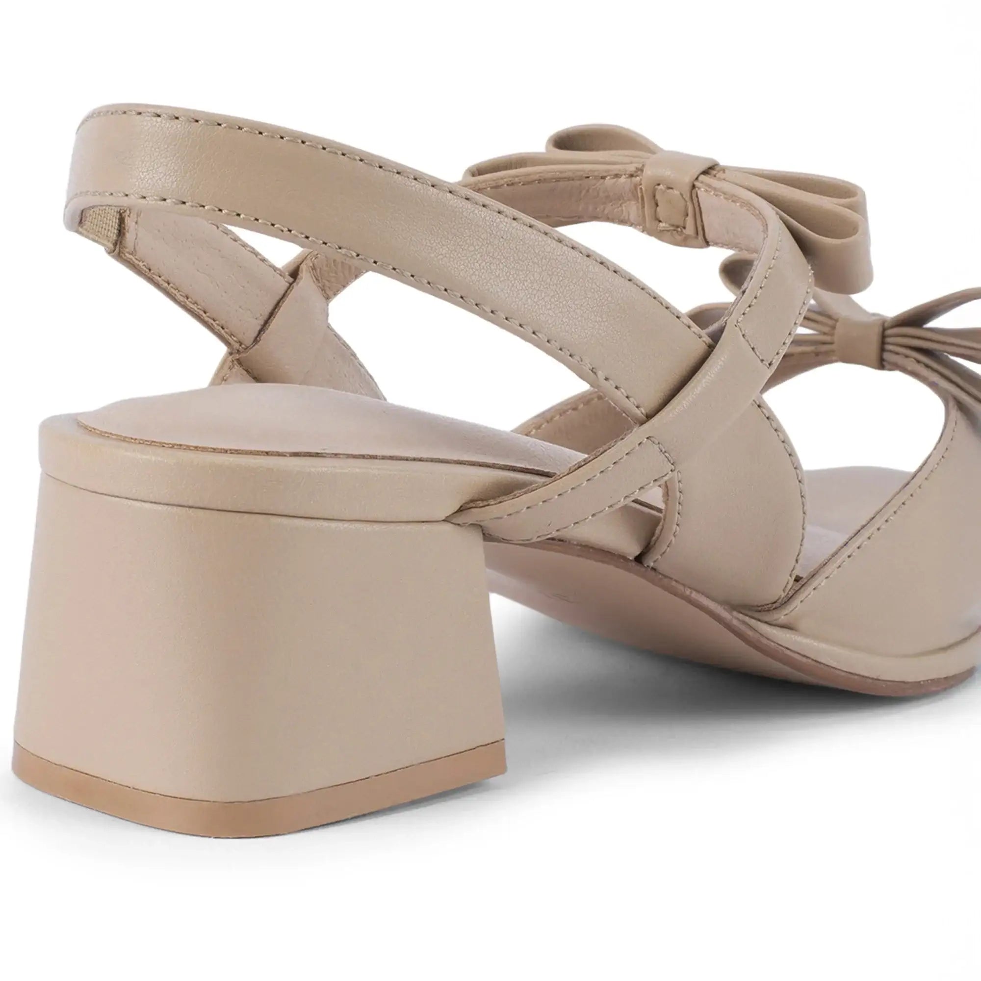 Gabbana Glint Beige Heels - Lino Perros