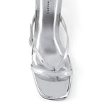 Victoria Truffle Silver Heels - Lino Perros