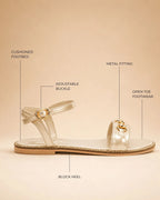 Mary Florence Gold Flats - Lino Perros