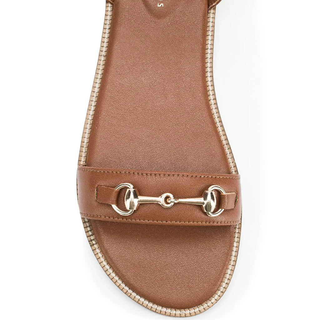 Mary Florence Tan Flats - Lino Perros