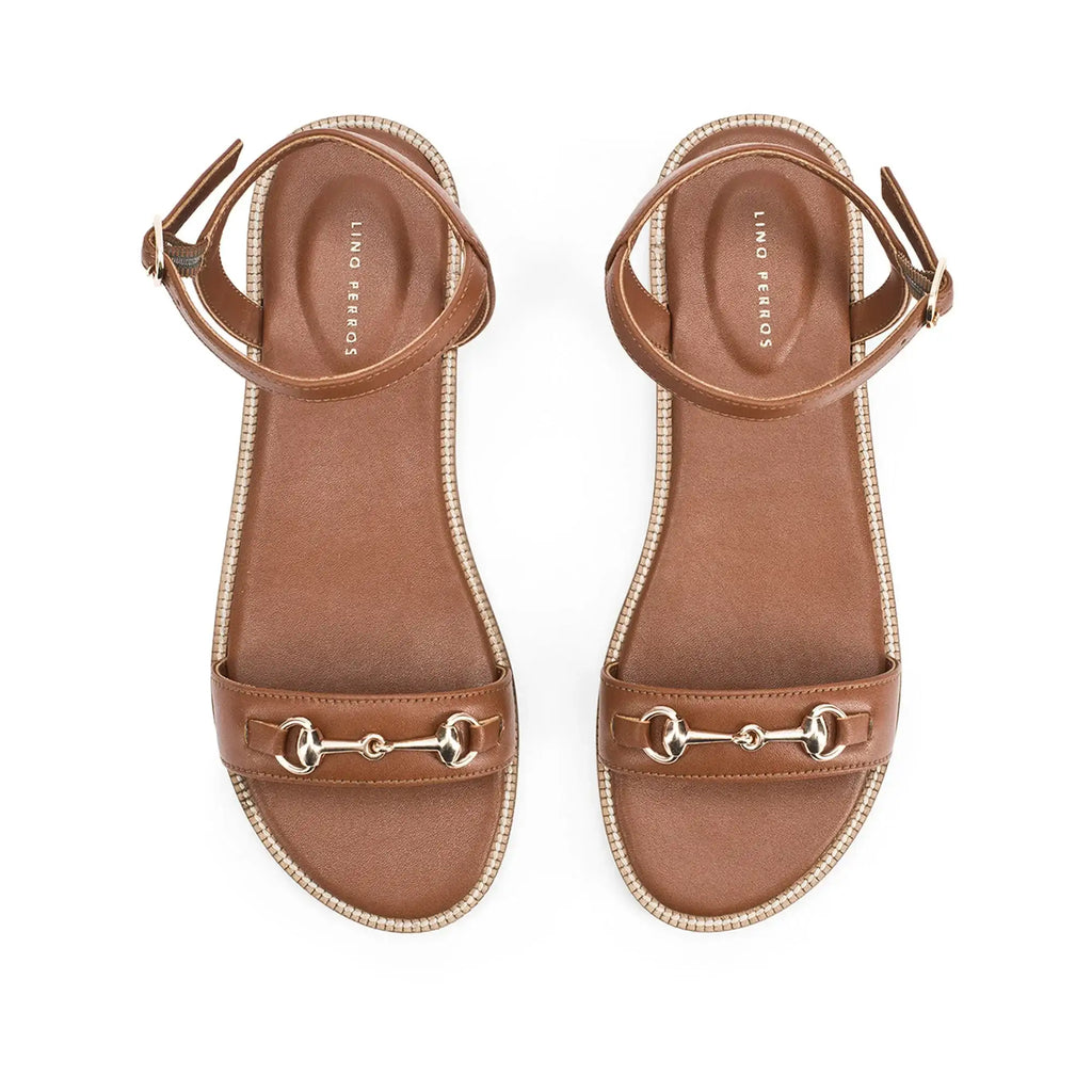 Mary Florence Tan Flats - Lino Perros