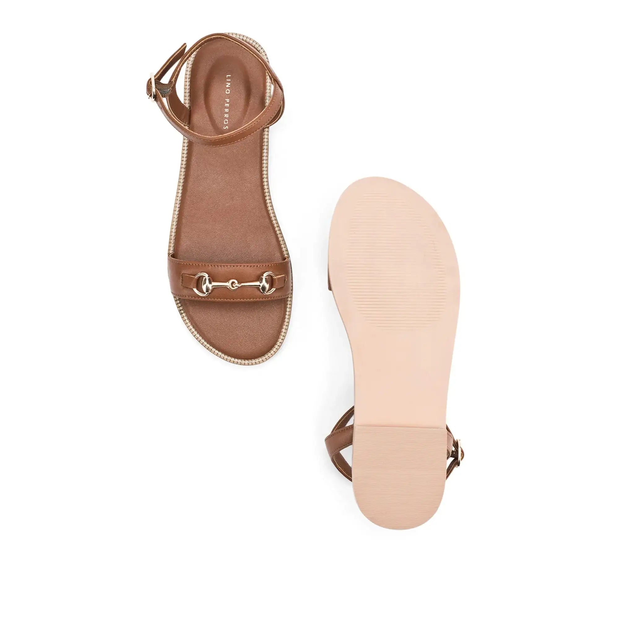 Mary Florence Tan Flats - Lino Perros