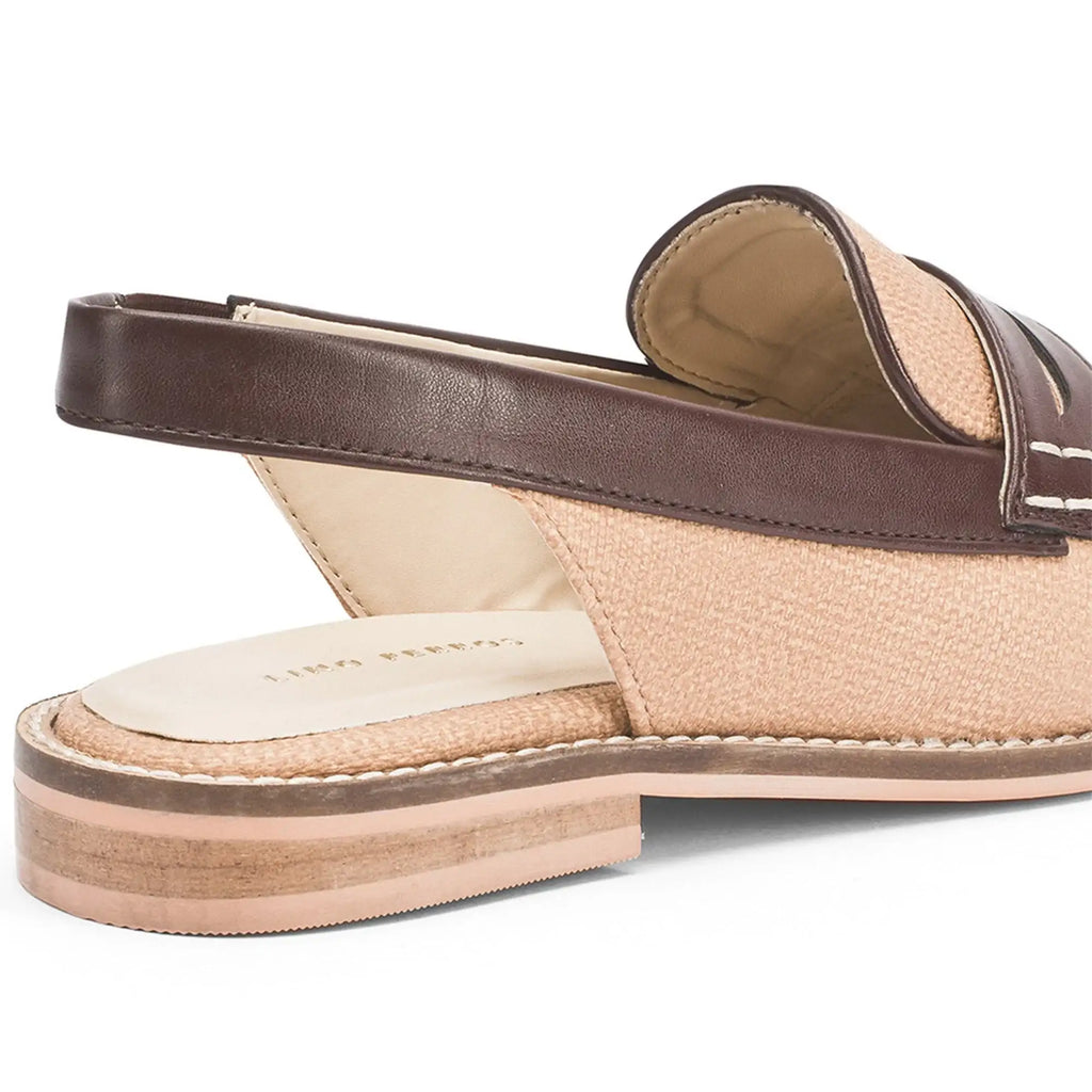 Hepburn Jane Beige Mules - Lino Perros