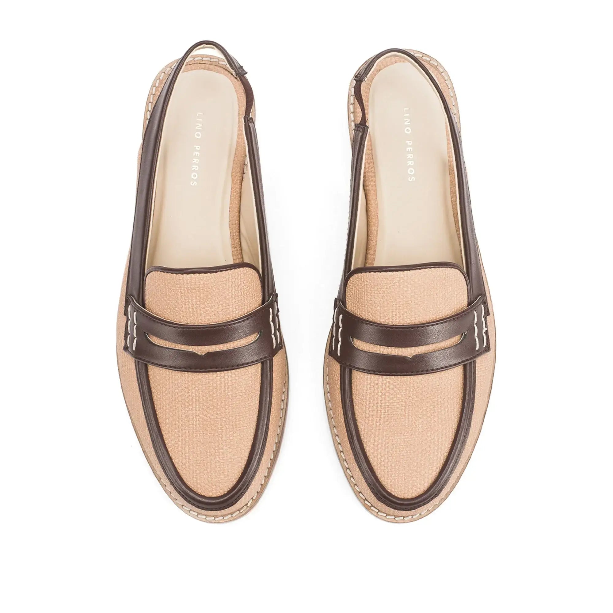 Hepburn Jane Beige Mules - Lino Perros