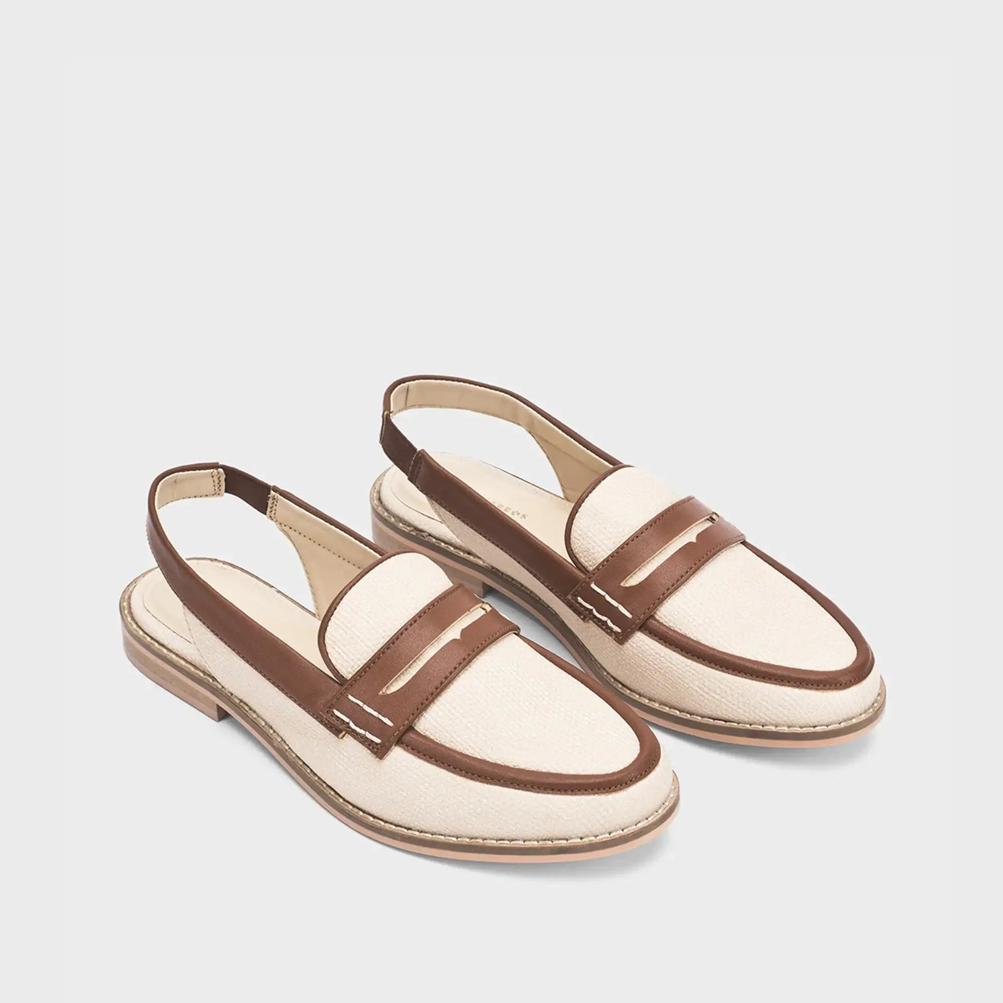 Hepburn Jane Off-White Mules - Lino Perros