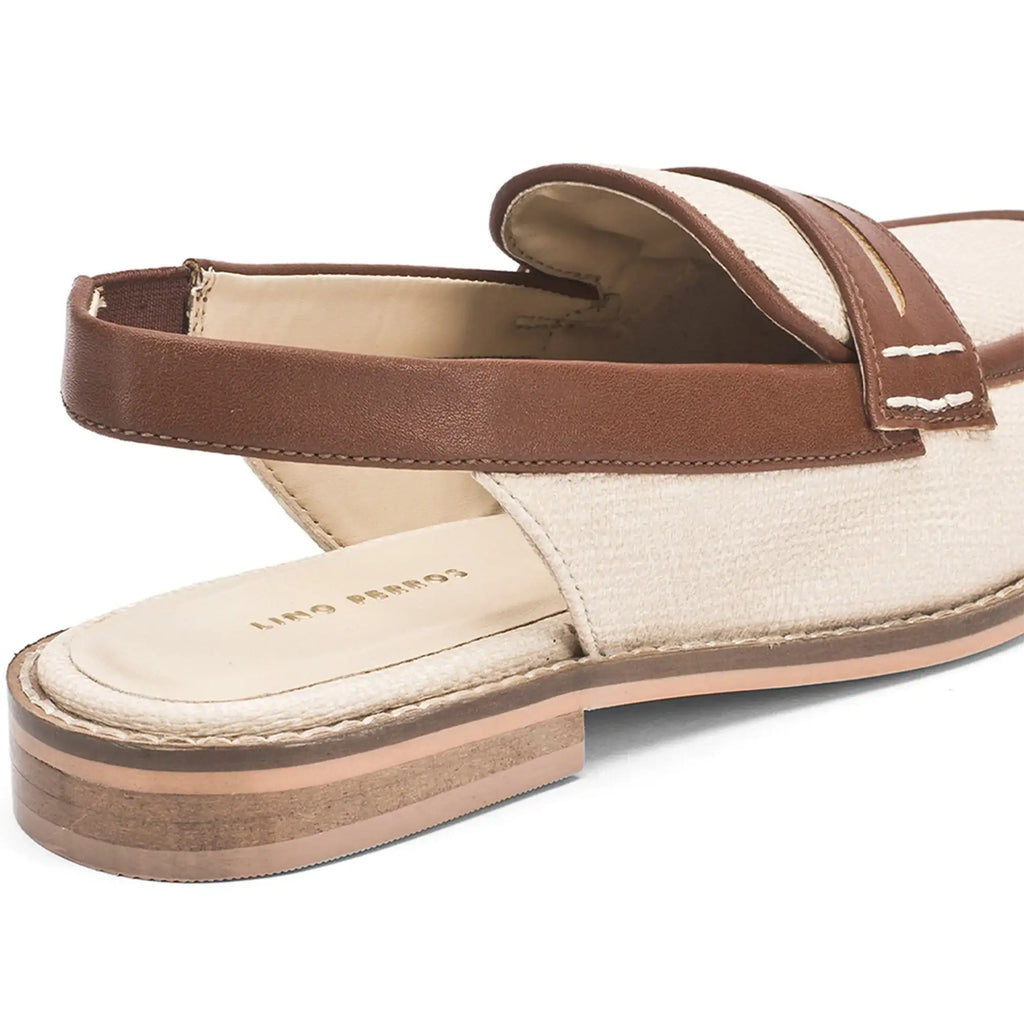 Hepburn Jane Off-White Mules - Lino Perros