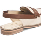 Hepburn Jane Off-White Mules - Lino Perros