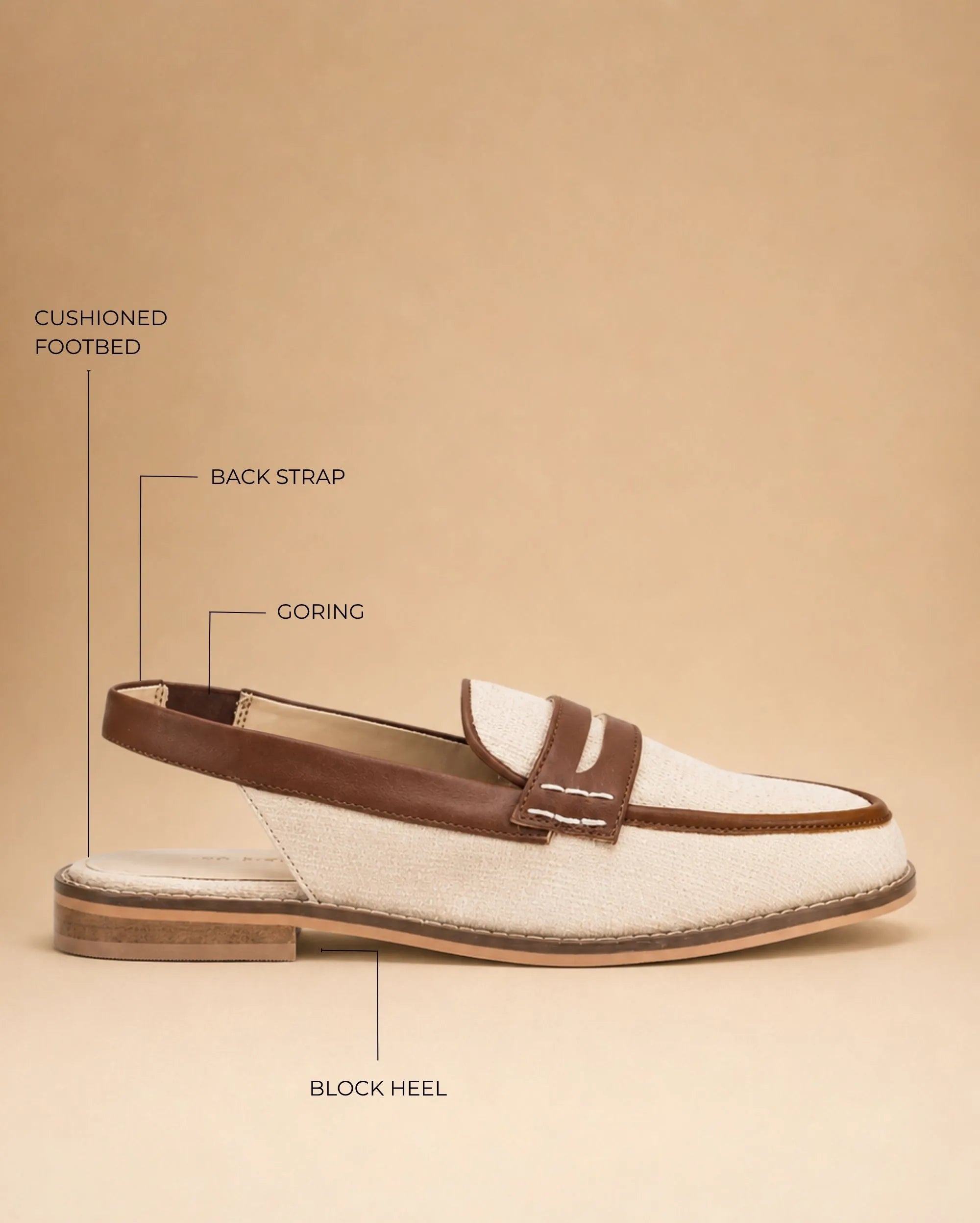 Hepburn Jane Off-White Mules - Lino Perros
