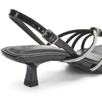 Victoria Eve Black Heels - Lino Perros