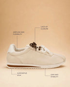 Oasis Sand Beige Sneakers - Lino Perros