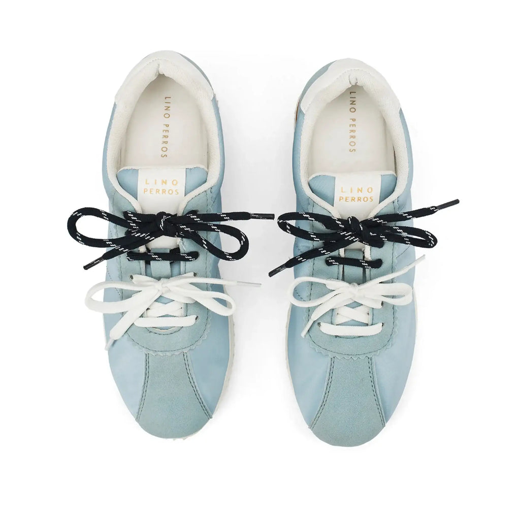 Oasis Sand Blue Sneakers - Lino Perros