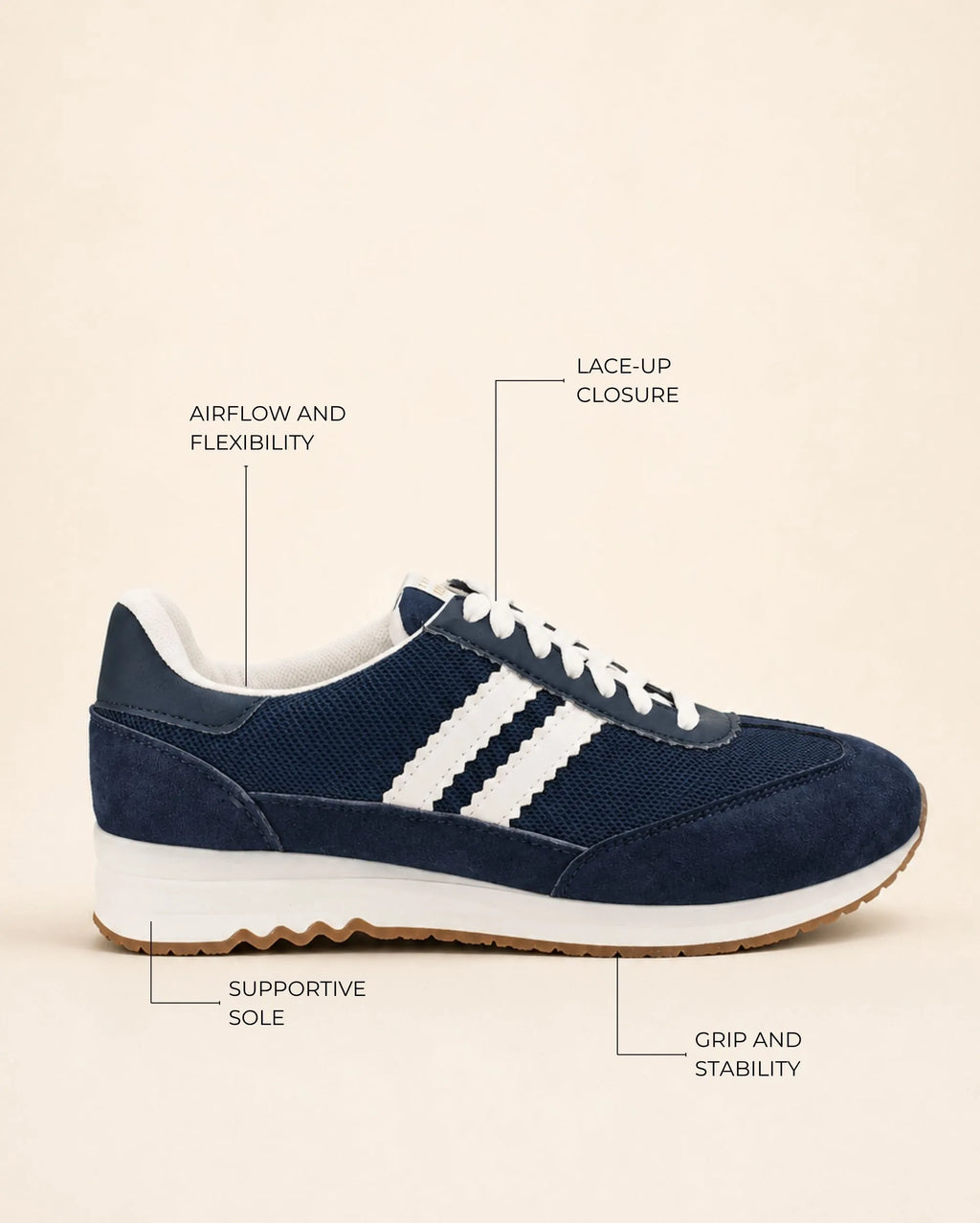 Stellar Nexus Drip Blue Sneakers - Lino Perros