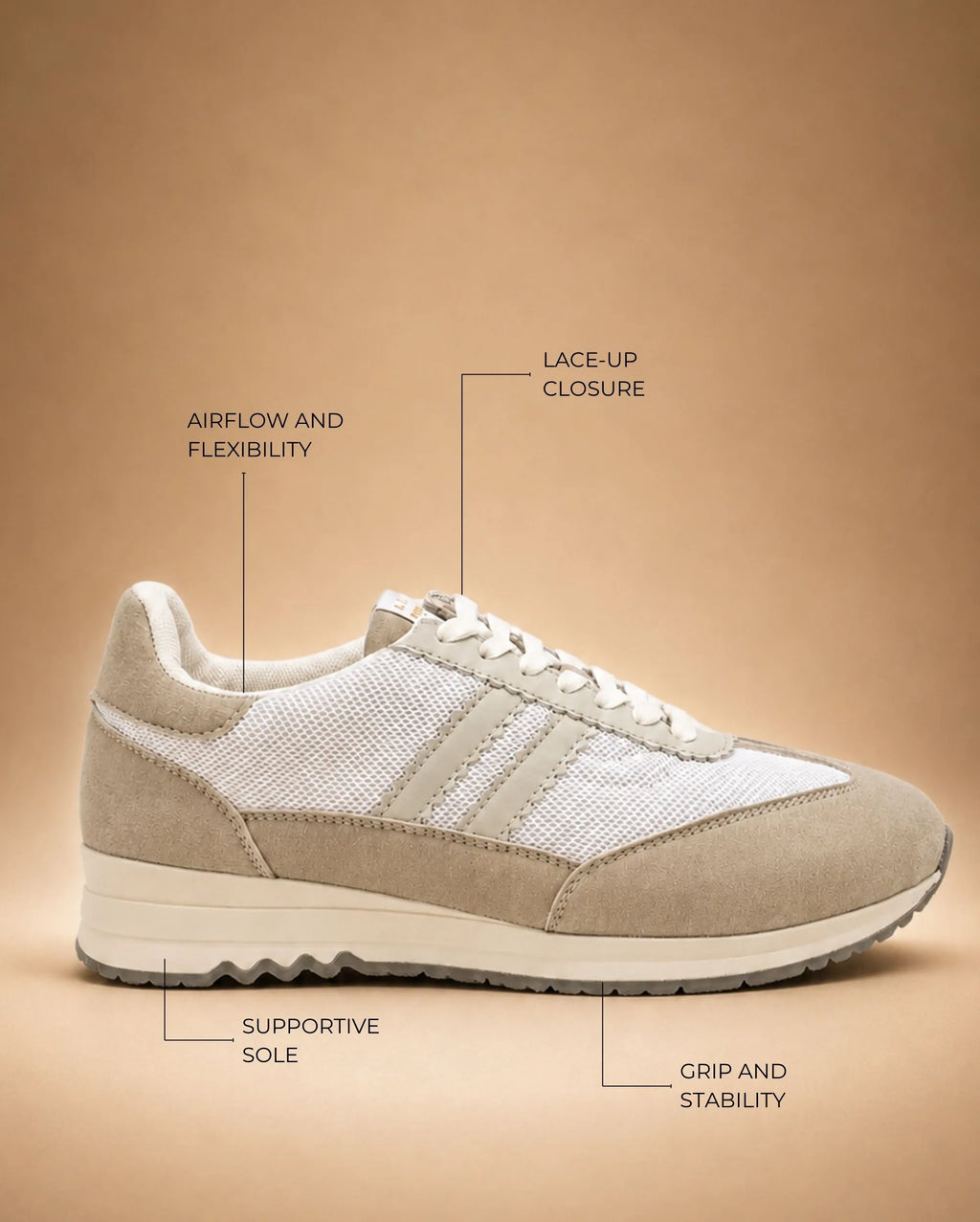 Stellar Nexus Drip Grey Sneakers - Lino Perros