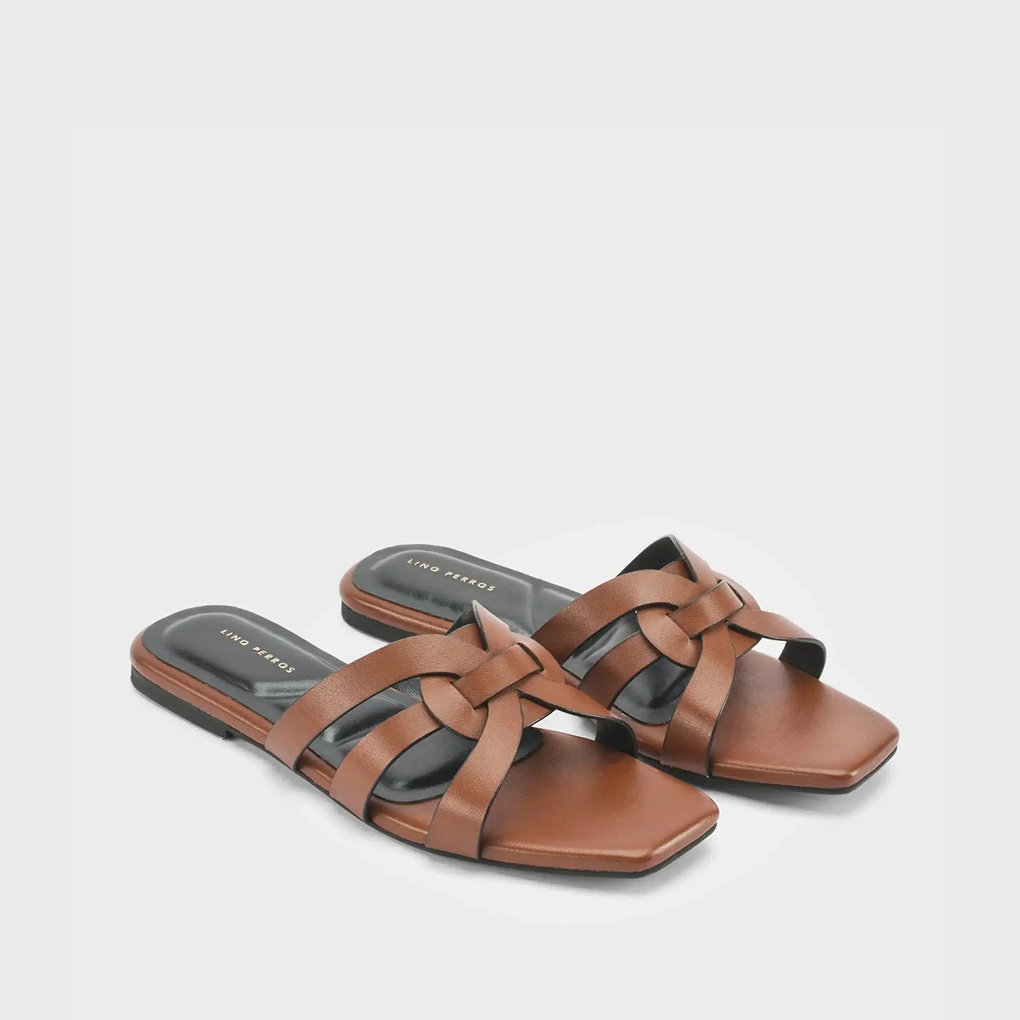 Mary Elsa Tan Flats - Lino Perros