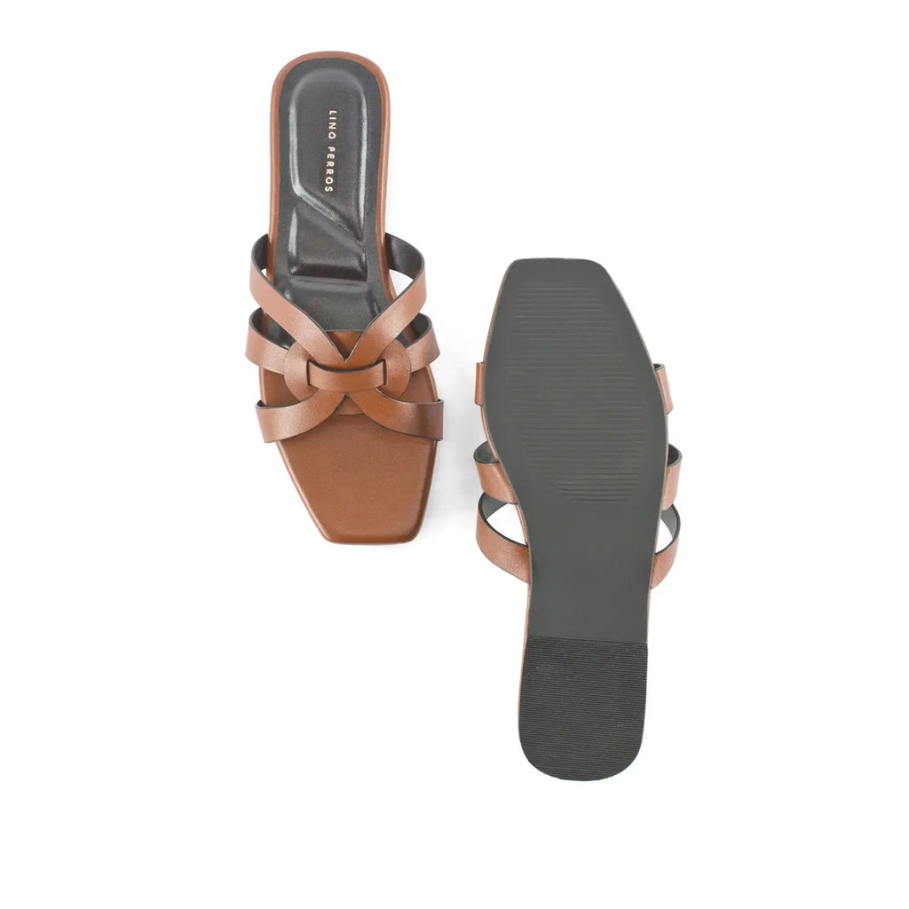 Mary Elsa Tan Flats - Lino Perros