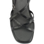 Victoria Rose Black Flats - Lino Perros