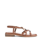 Victoria Rose Tan Flats - Lino Perros