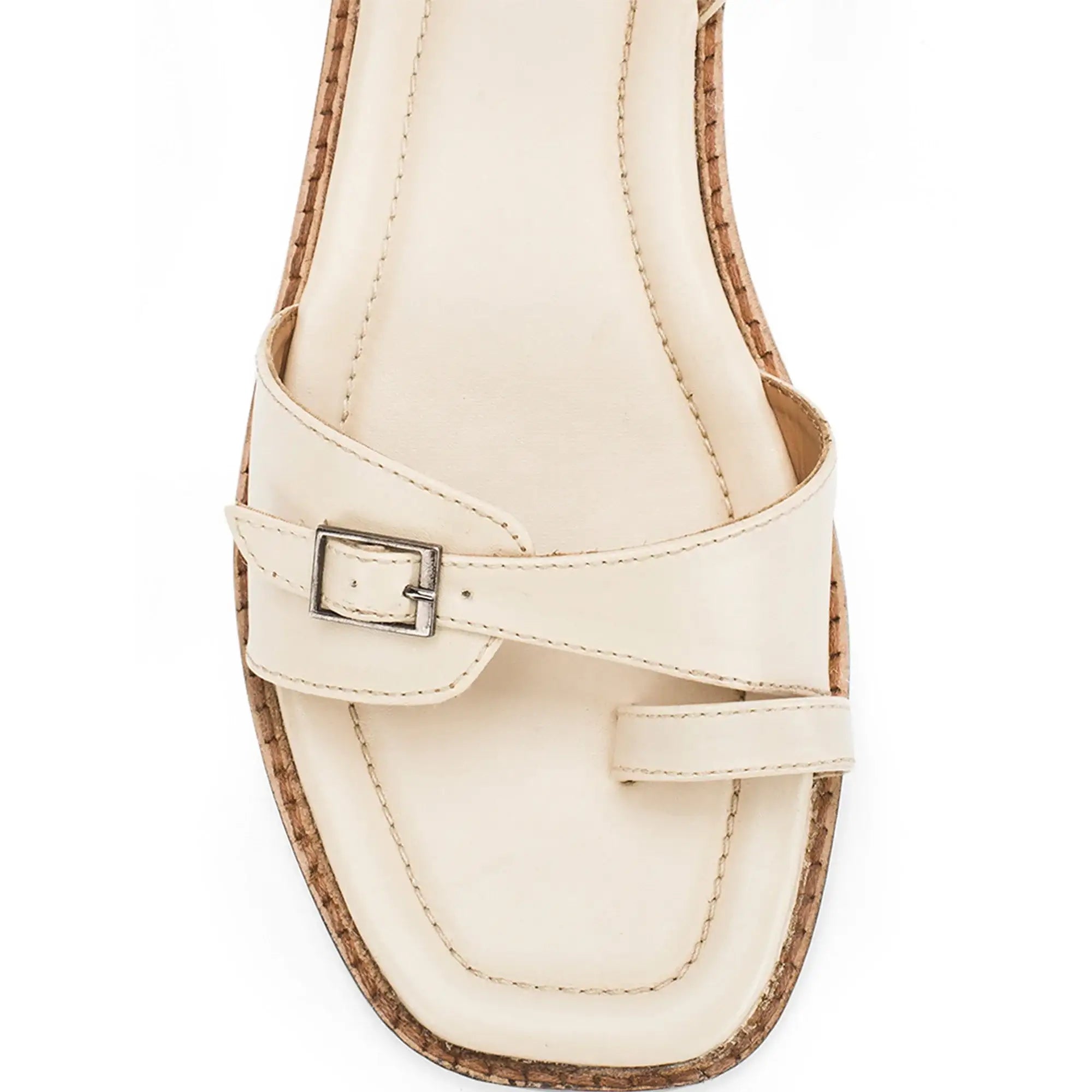 Gabbana Dot Off-White Flats - Lino Perros