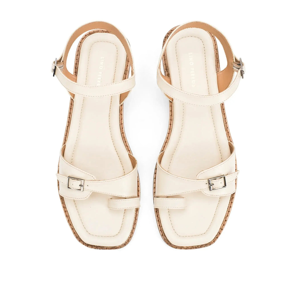 Gabbana Dot Off-White Flats - Lino Perros