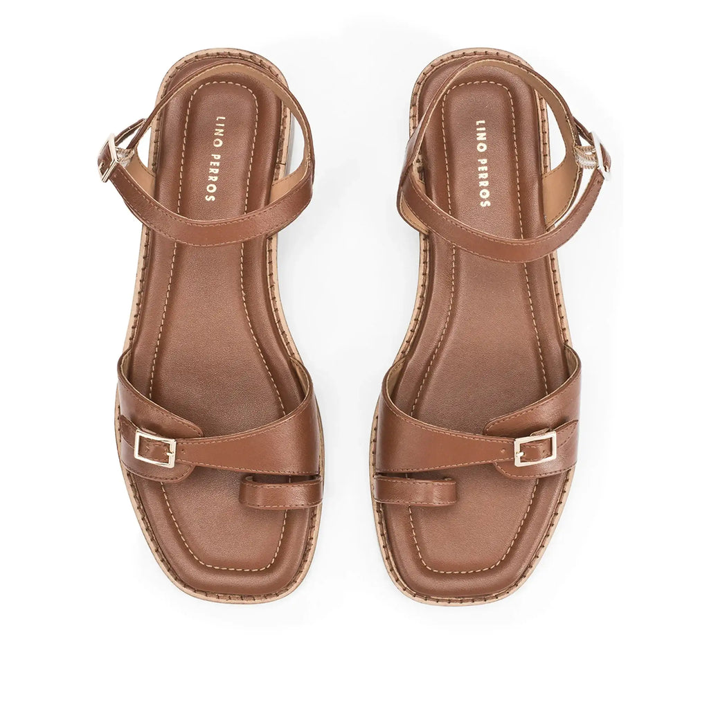 Gabbana Dot Tan Flats - Lino Perros