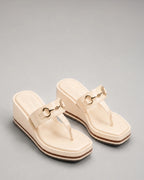 Lopez Balance Beige Heels - Lino Perros