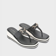 Lopez Balance Black Heels