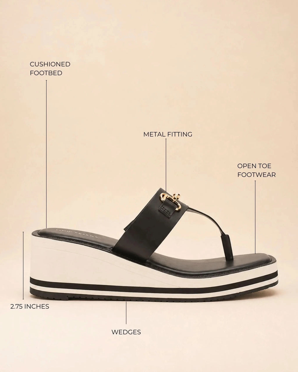 Lopez Balance Black Heels - Lino Perros