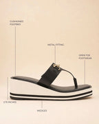 Lopez Balance Black Heels - Lino Perros