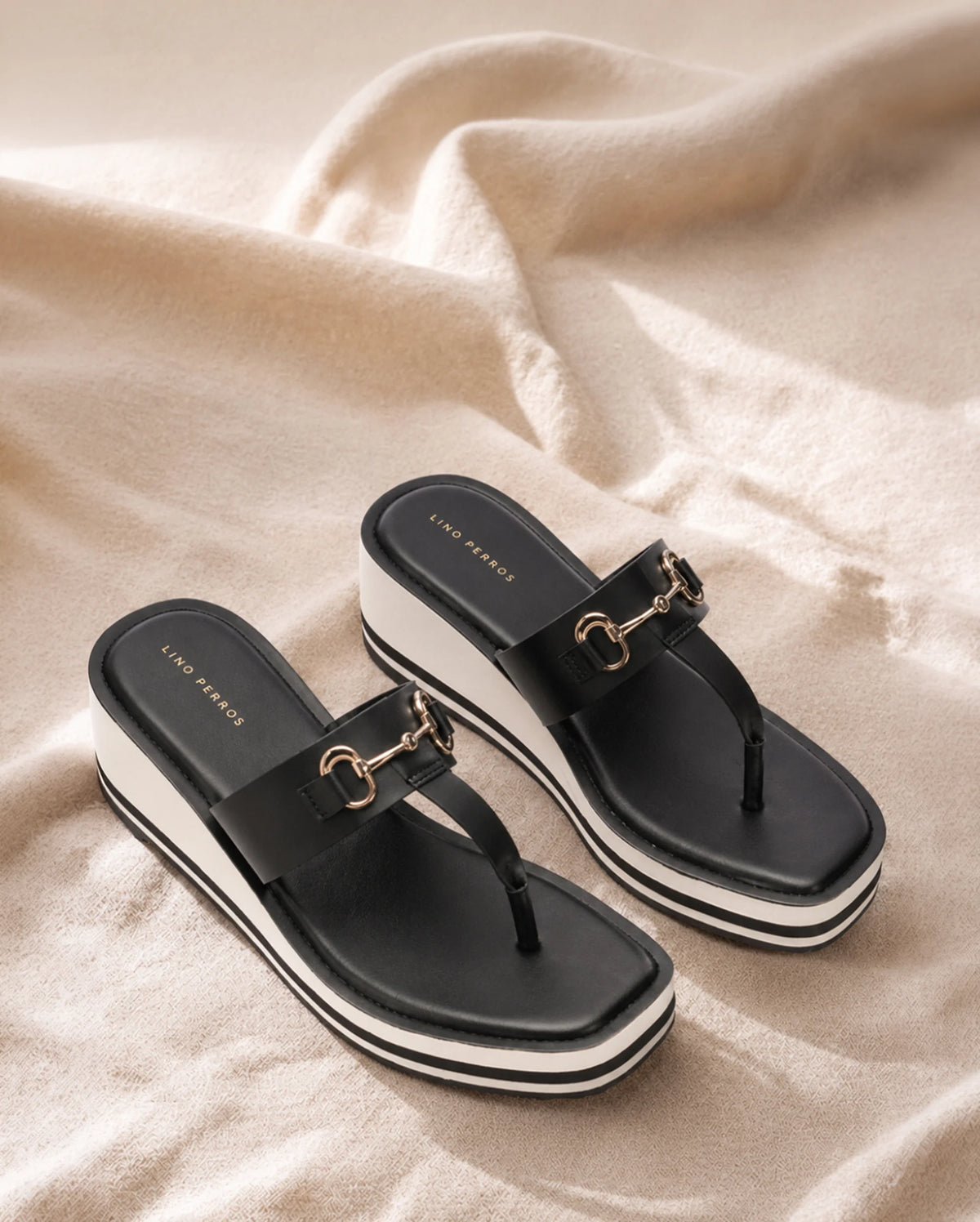 Lopez Balance Black Heels - Lino Perros