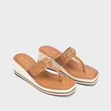 Lopez Balance Tan Heels