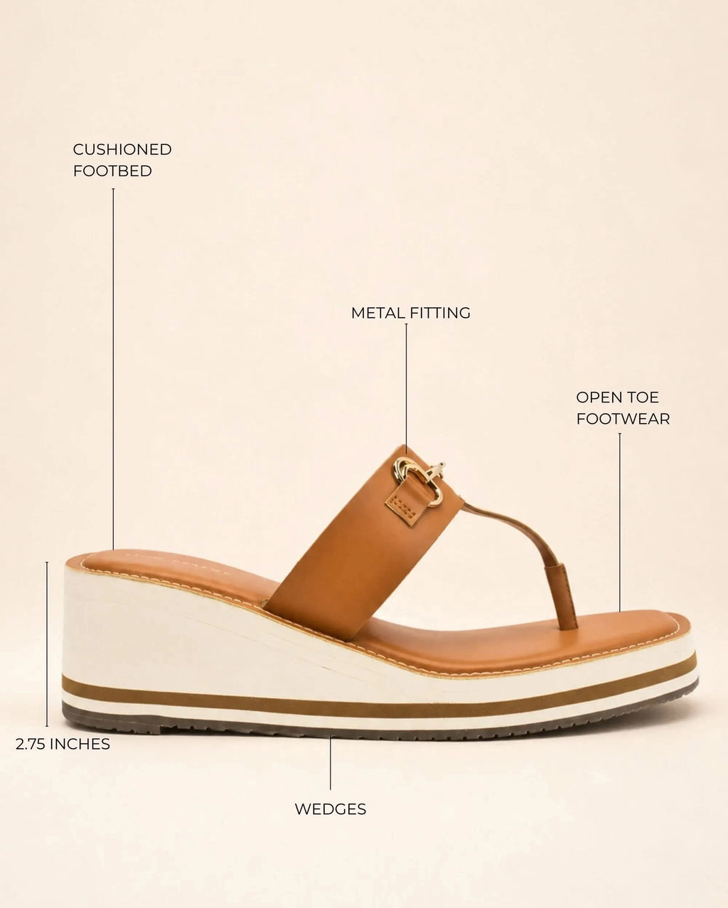 Lopez Balance Tan Heels - Lino Perros
