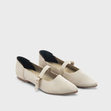 Hepburn Ada Off-White Flats