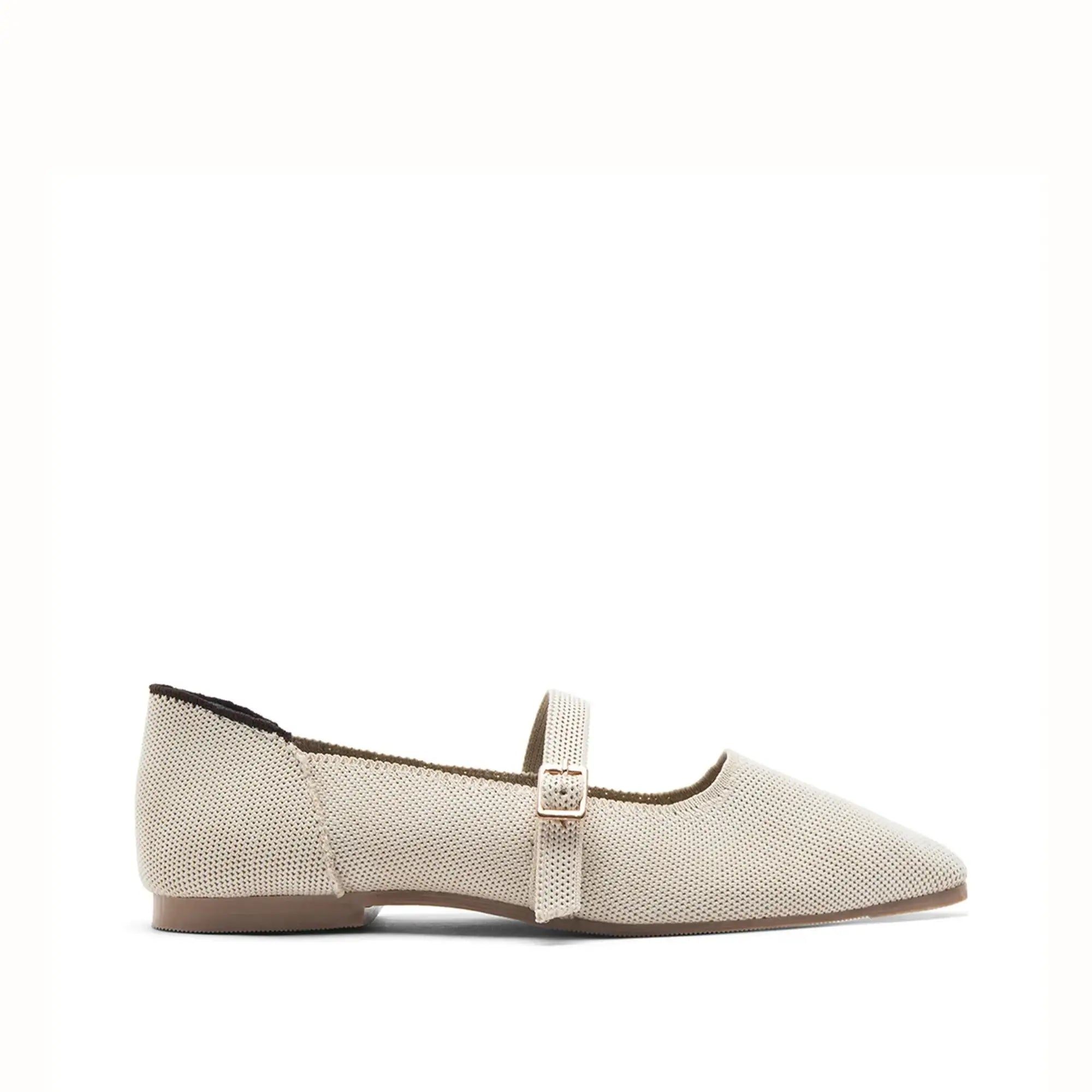 Hepburn Ada Off-White Flats - Lino Perros