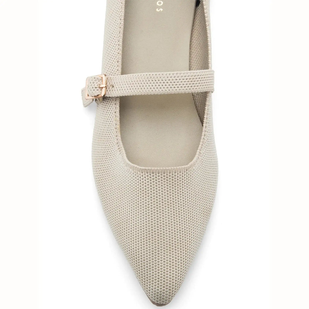 Hepburn Ada Off-White Flats - Lino Perros