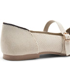 Hepburn Ada Off-White Flats - Lino Perros