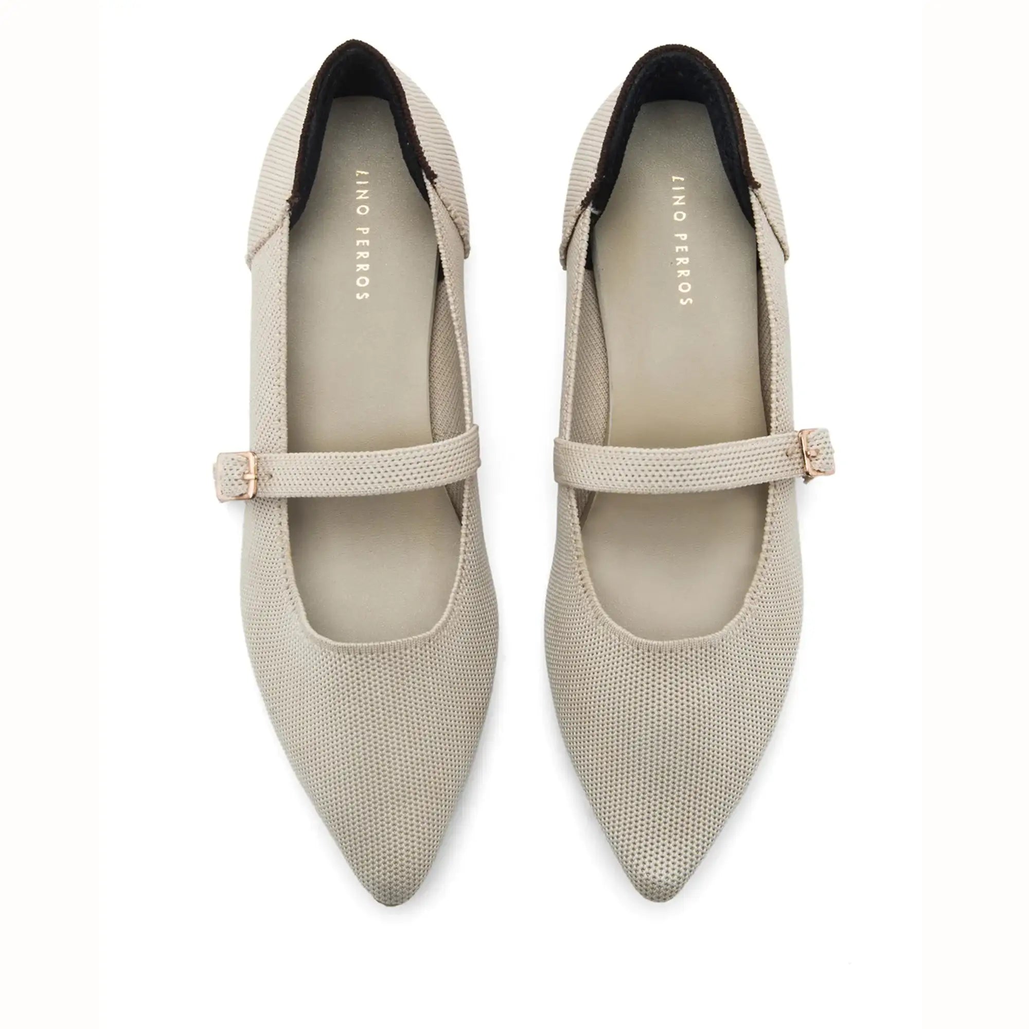 Hepburn Ada Off-White Flats - Lino Perros