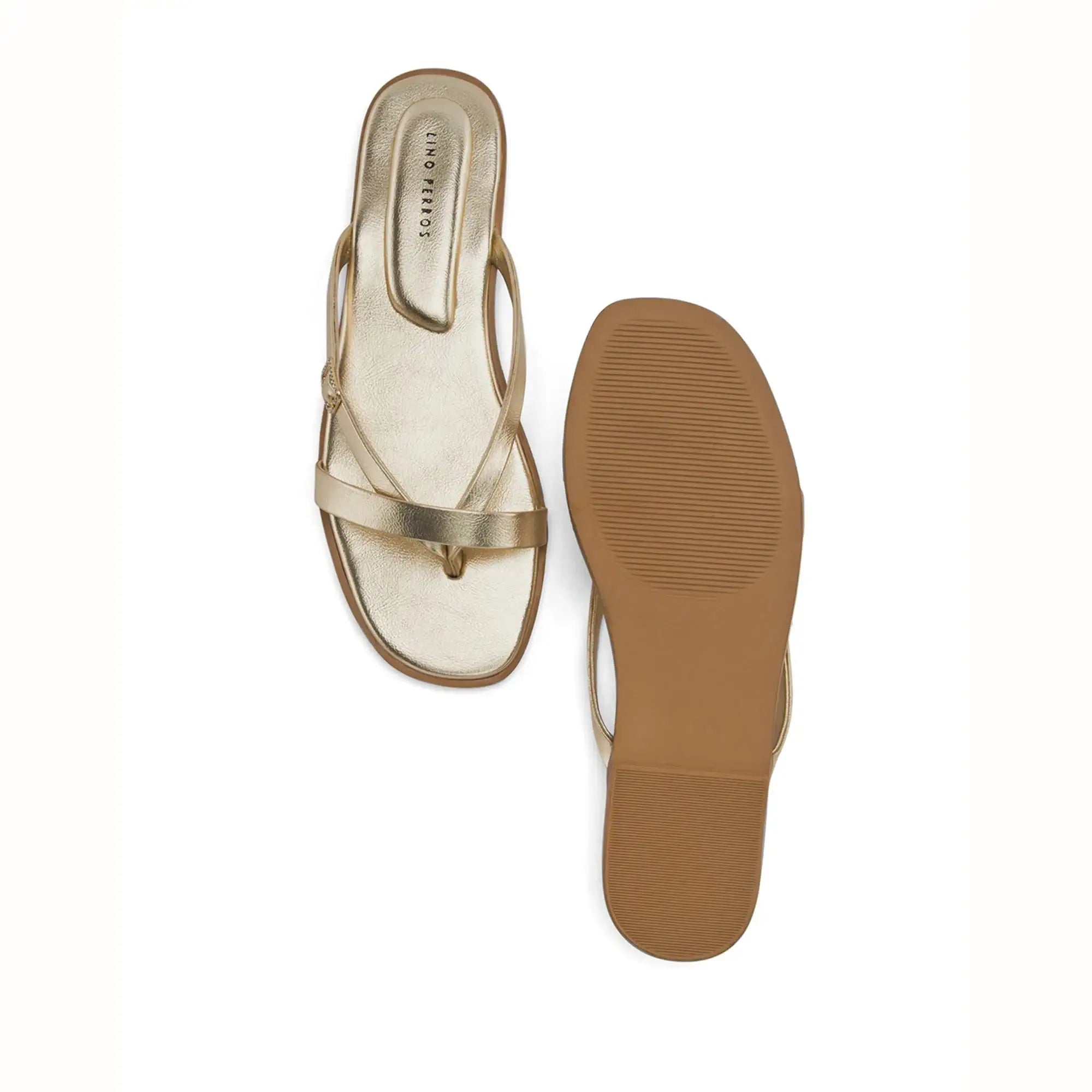 Mary Iris Gold Flats - Lino Perros