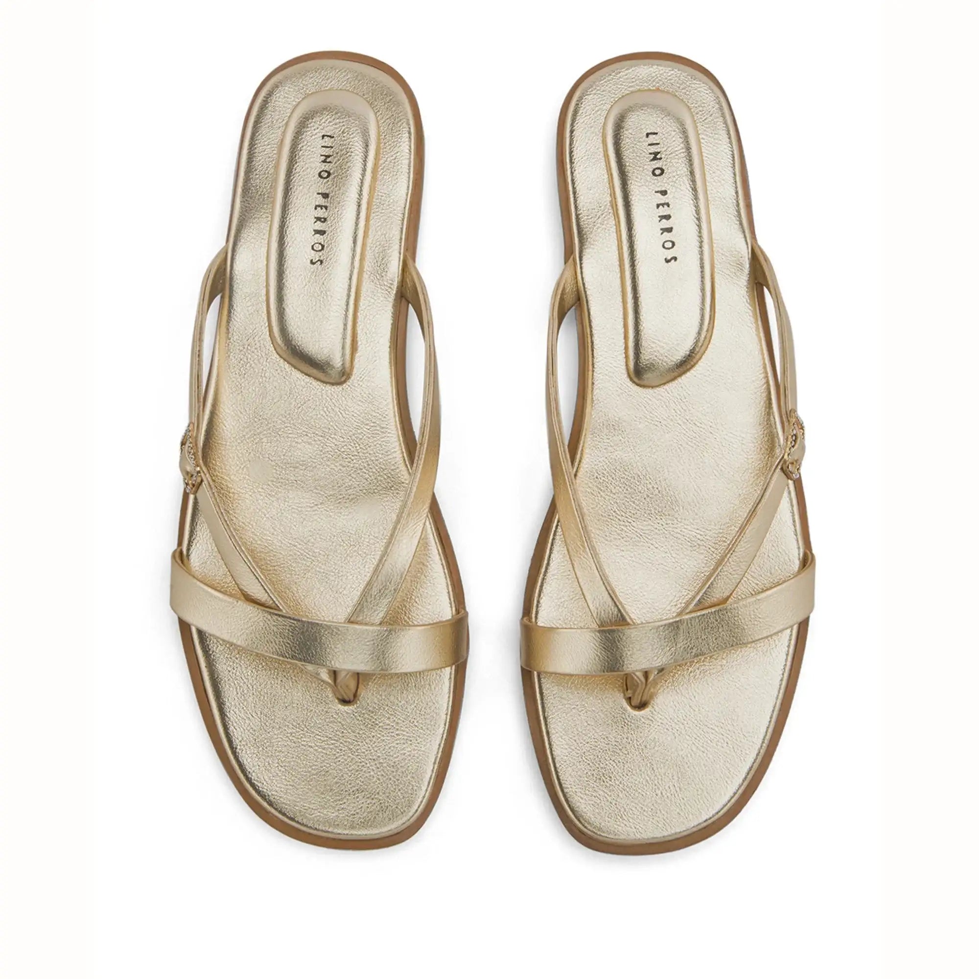 Mary Iris Gold Flats - Lino Perros