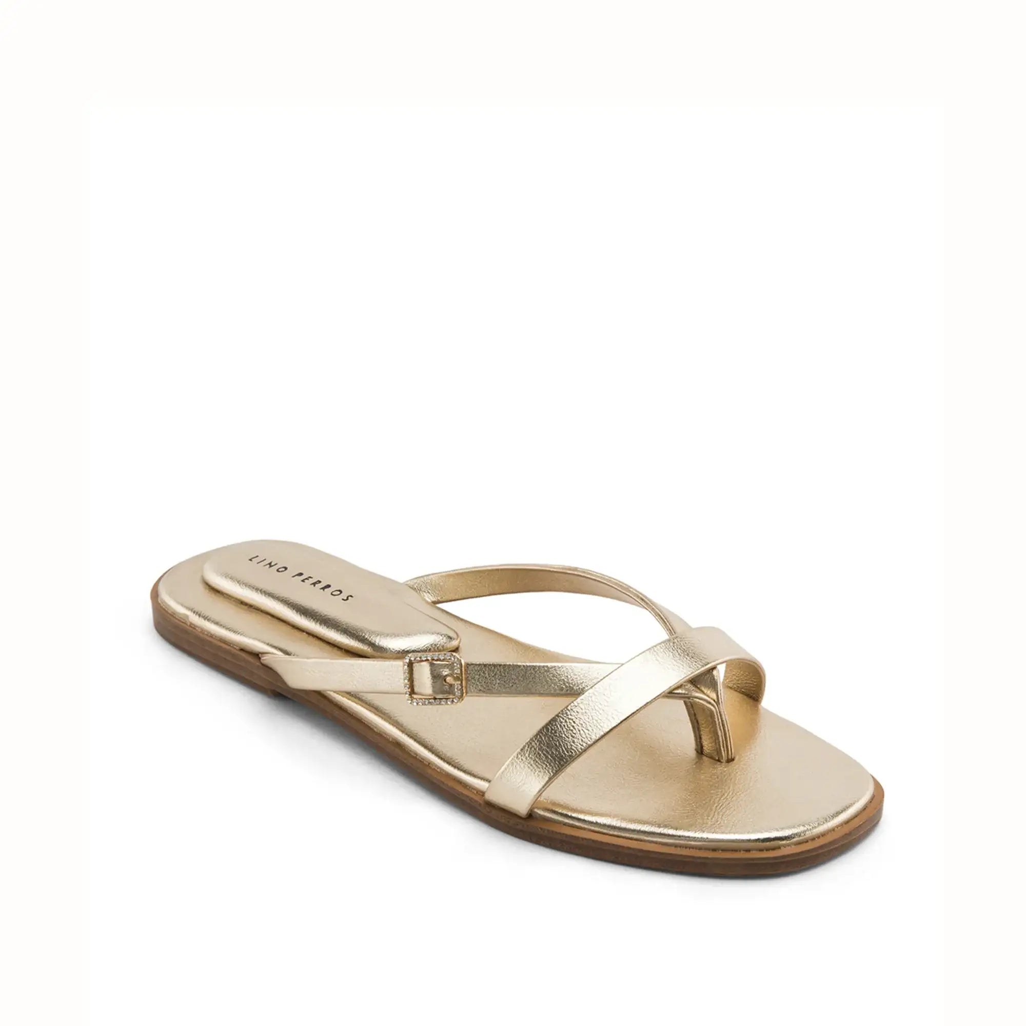 Mary Iris Gold Flats - Lino Perros