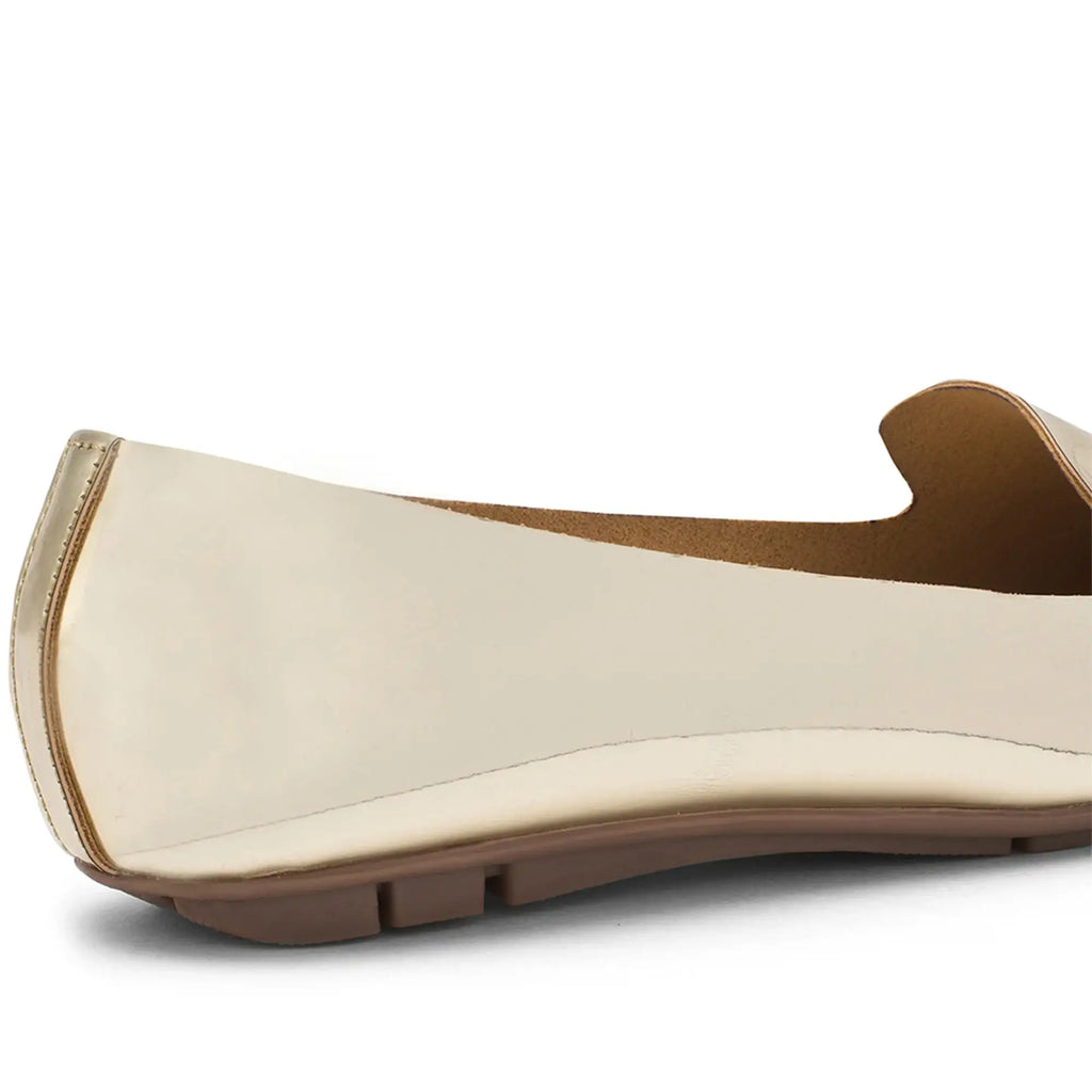 Hepburn Stella Gold Flats - Lino Perros