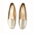 Hepburn Stella Gold Flats - Lino Perros