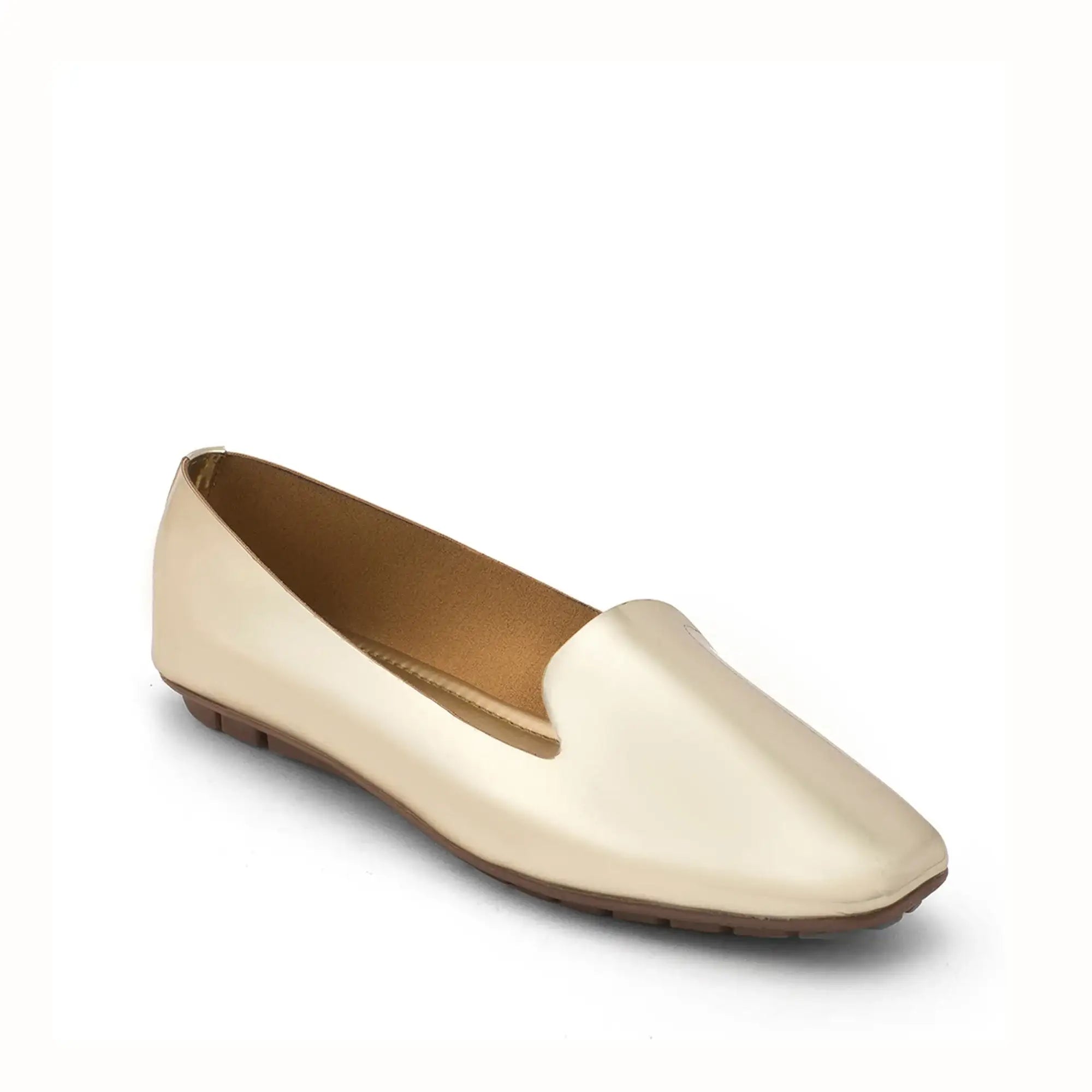 Hepburn Stella Gold Flats - Lino Perros