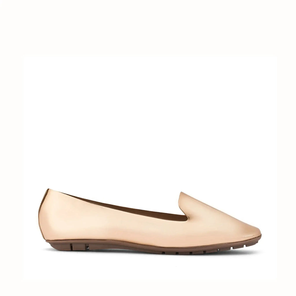 Hepburn Stella Rose-Gold Flats - Lino Perros