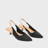 Gaga Lila Black Heels